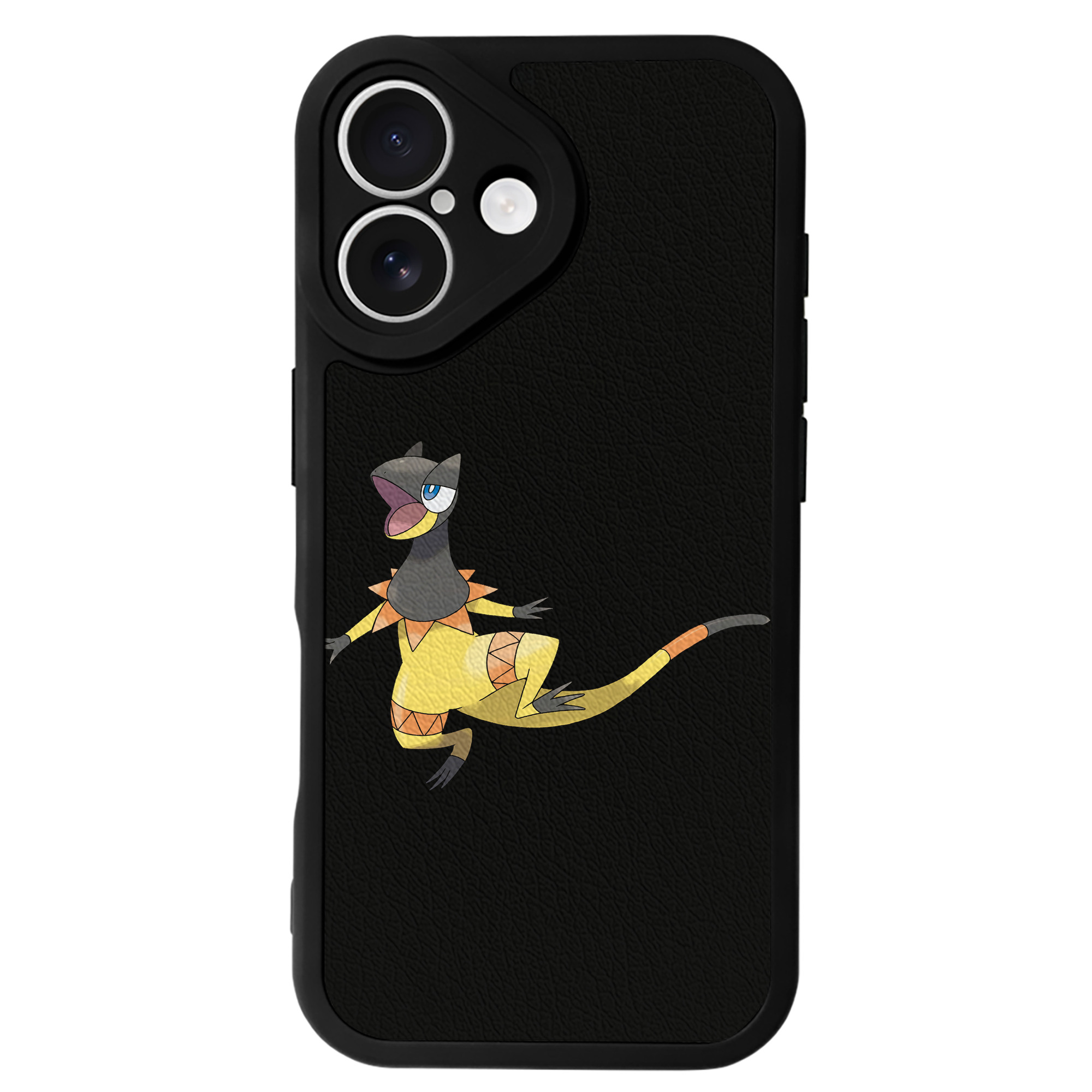 （画像用） ポケットモンスター Pokémon 【iPhone 16シリーズ対応】シリコンスマホケース（レザー調） 材質：シリコン